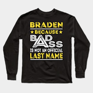 BRADEN Long Sleeve T-Shirt